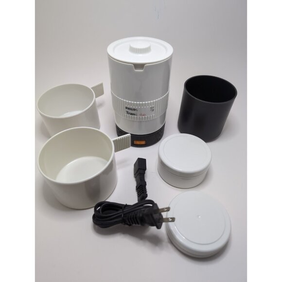 Vintage Philips Travel Duo Hot Food & Beverage Maker TC2200 - Picture 1 of 16